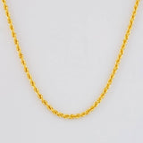 Cadena Lazo 2.7g / 18 in / 2.2mm Oro Amarillo 18K