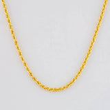 Cadena Lazo 3.6g / 20 in / 2.1mm Oro Amarillo 18K