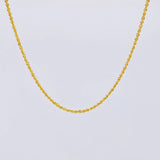 Cadena Lazo 2.7g / 18 in / 2.2mm Oro Amarillo 18K