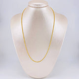 Cadena Lazo 2.7g / 18 in / 2.2mm Oro Amarillo 18K