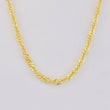 Cadena Singapur 3.05 g / 19 3/4 in / 2.9 mm Oro Amarillo 18K