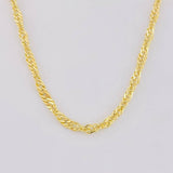Cadena Singapur 3.1 g / 20 in / 2.9 mm Oro Amarillo 18K