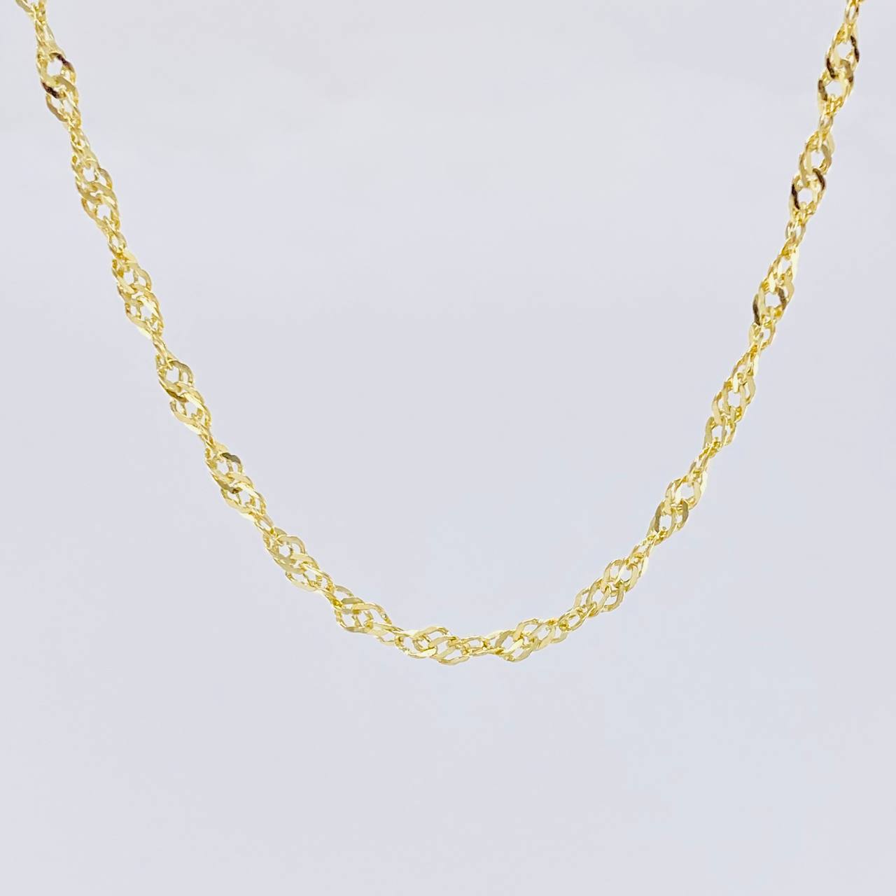 Singapore Chain 3.15 g / 19 1/2 in / 2.9 mm Yellow Gold 18K