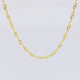 Cadena Singapur 3 g / 19 1/2 in / 2.9 mm Oro Amarillo 18K