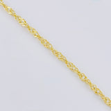 Singapore Chain 3.1 g / 19 3/4 in / 2.9 mm Yellow Gold 18K