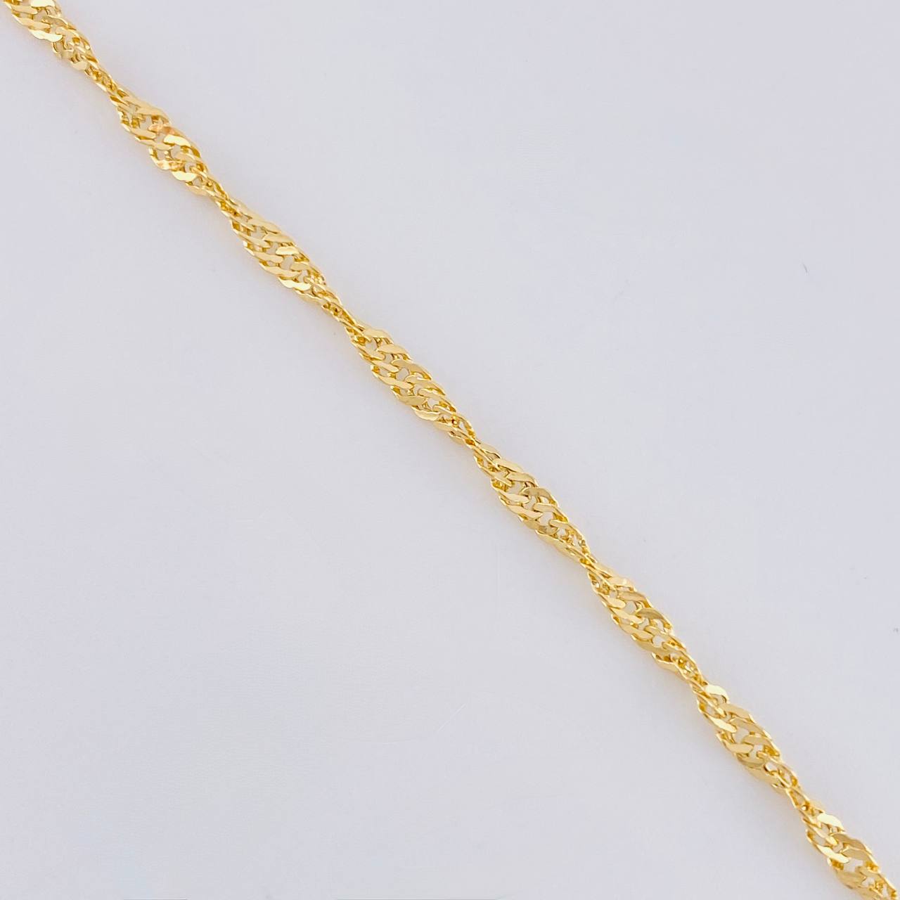 Singapore Chain 1.6 g / 19 3/4 in / 1.8 mm Yellow Gold 18K