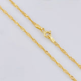 Singapore Chain 1.6 g / 19 3/4 in / 1.8 mm Yellow Gold 18K
