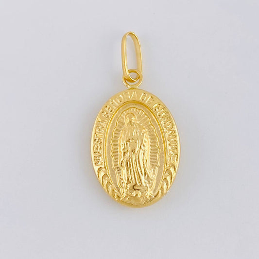 Dije Virgen De Guadalupe 1.1 g / 1 in Oro Amarillo 18K