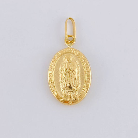 Dije Virgen Guadalupe 0.9 g / 1 in Oro Amarillo 18K