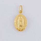 Dije Virgen Guadalupe 0.9 g / 1 in Oro Amarillo 18K