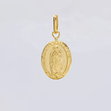 Dije Virgen de Guadalupe 0.9g / 1 in Oro Amarillo 18K