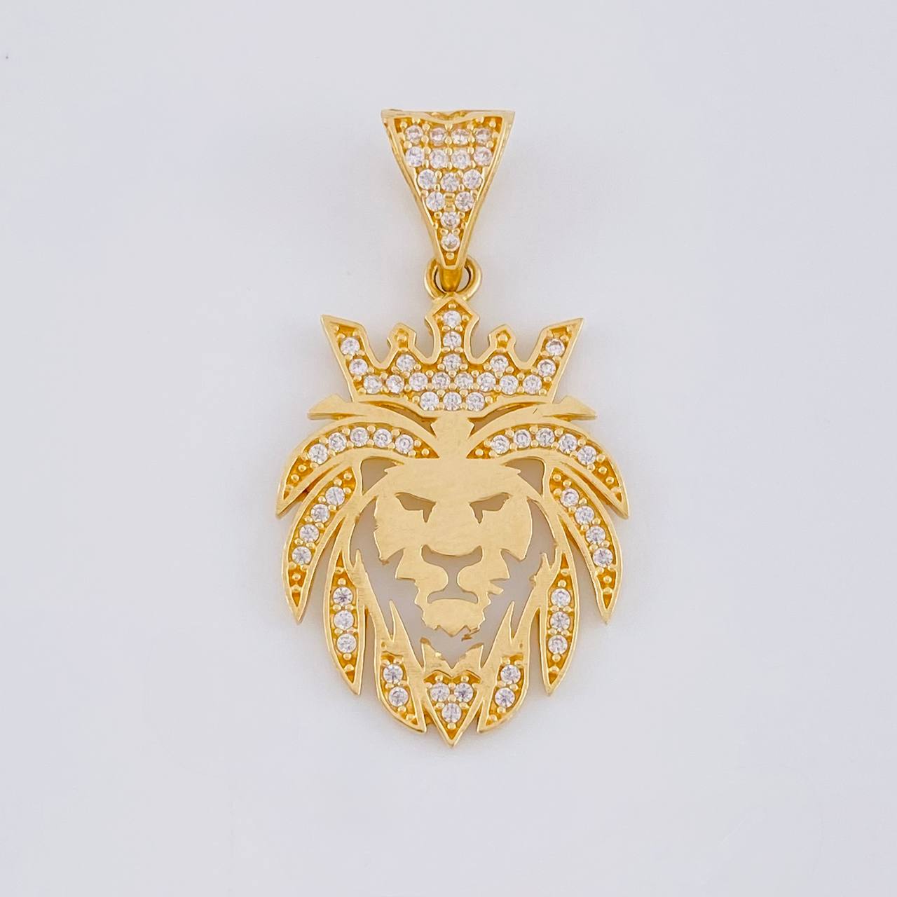 Dije León 3.1 g / 1 1/4 in Oro Amarillo 18K