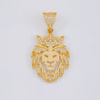 Dije León 3.1 g / 1 1/4 in Oro Amarillo 18K