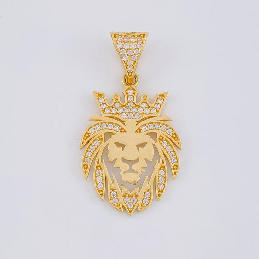 Dije León 3.1 g / 1 1/4 in Oro Amarillo 18K