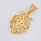 Dije León 3.1 g / 1 1/4 in Oro Amarillo 18K