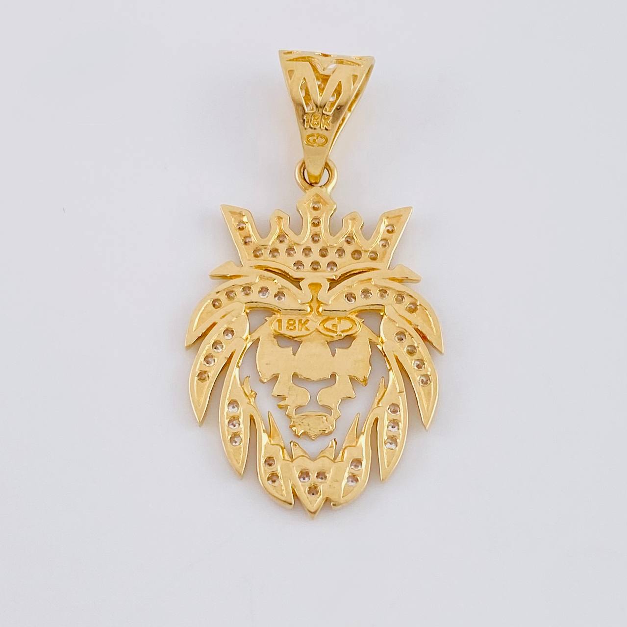 Dije León 3.1 g / 1 1/4 in Oro Amarillo 18K