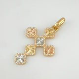 Dije Trebol Túpido 5.9 g / 2 1/4 in Tres Oros 18K