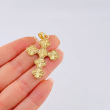 Golden Clover Pendant 6.55 g / 2 in 18K Yellow Gold