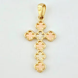 Dije Trebol 2.6 g / 1 1/2 in Tres Oros 18K