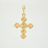 Dije Trebol Dorado 2.5 g / 1 1/4 in Oro Amarillo 18K