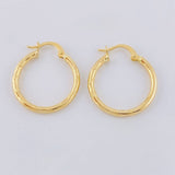 Candongas Rox 1.45 g / 3/4 in Oro Amarillo 18K