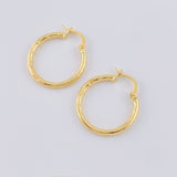 Candongas Rox 1.45 g / 3/4 in Oro Amarillo 18K