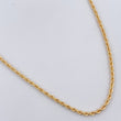 Rope Chain 2.05gr / 23.2in / 18K Gold +3$
