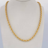 Rope Chain 8.25gr / 60cm / +3 18K Gold &