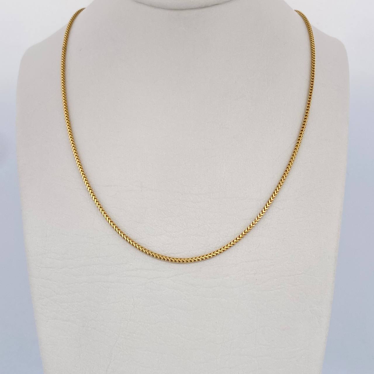 Franco Chain 4.2gr / 17.7in / +3 18K Gold &