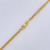 Franco Chain 4.25gr / 17.7in / +3 18K Gold &