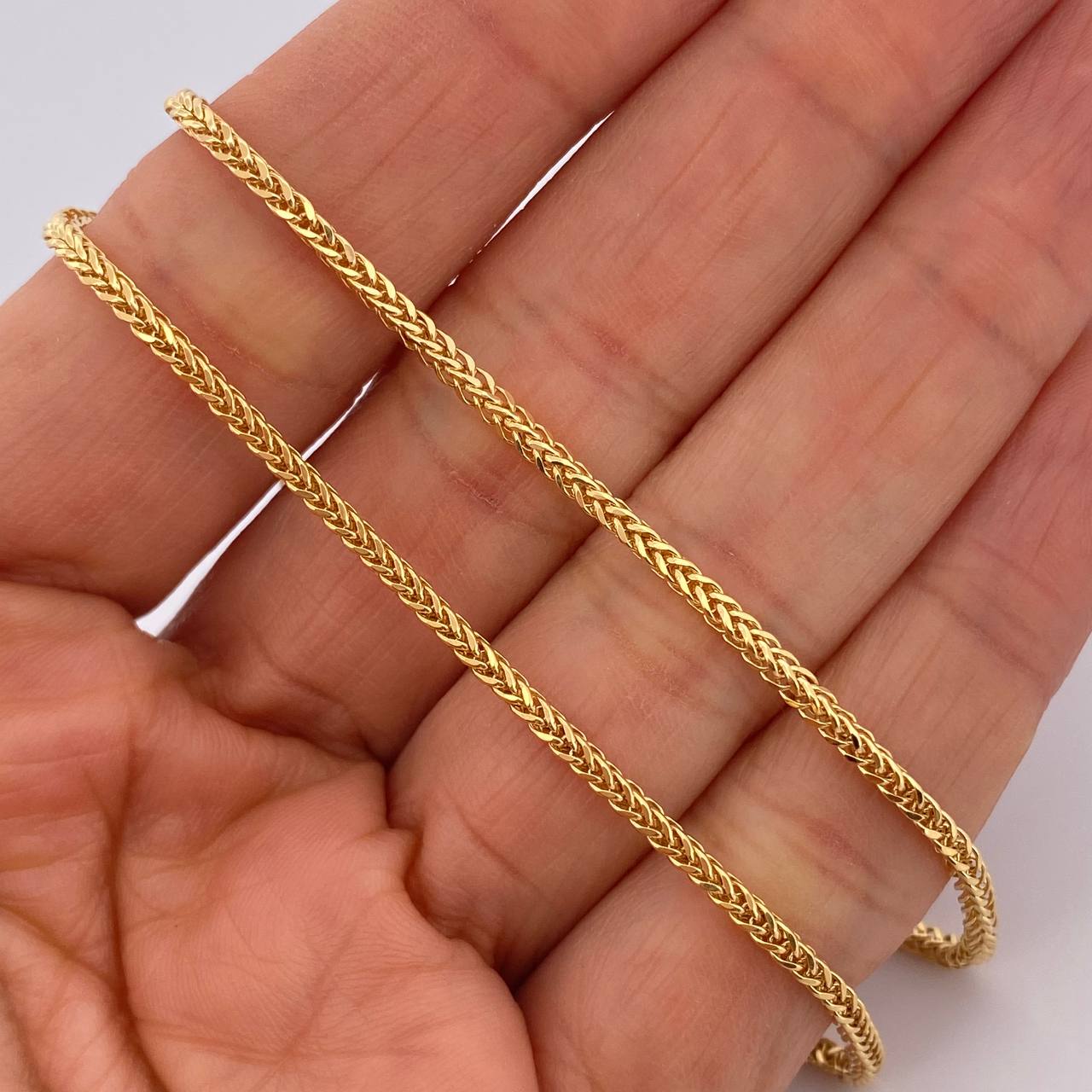 Franco Chain 4.25gr / 17.7in / +3 18K Gold &