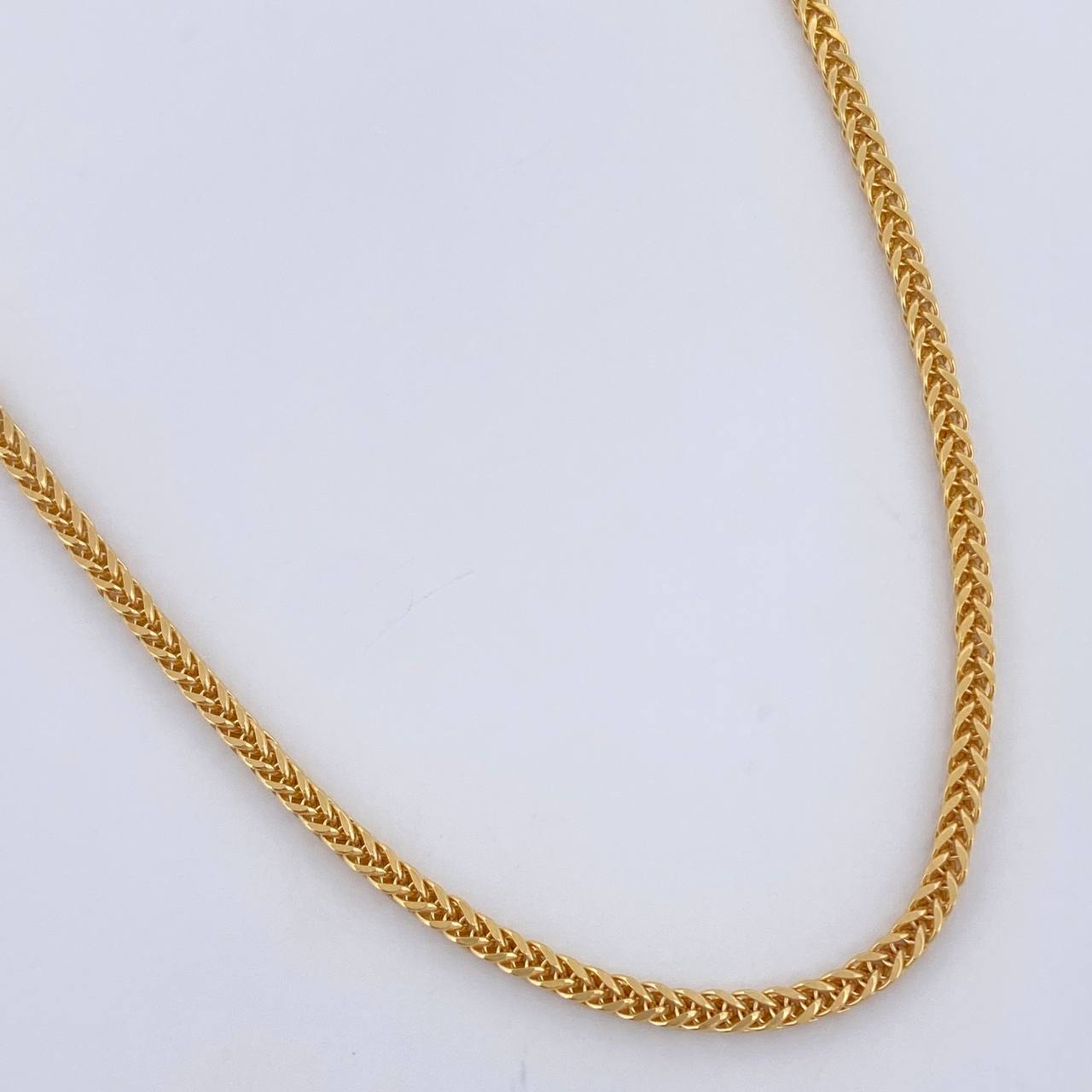 Franco Chain 4.25gr / 17.7in / +3 18K Gold &