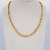 Franco Chain 11.6gr / 23.6in / +3 18K Gold &