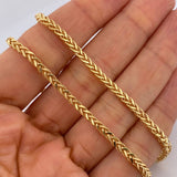 Franco Chain 11.6gr / 23.6in / +3 18K Gold &