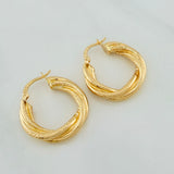 Candongas Gala 3.65gr / 2.5cm / Oro Amarillo 18K $