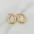 Candongas Lupe 1.15gr / 1/2 in / Oro Amarillo 18K &