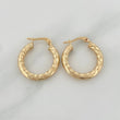 Candongas Mary 2.15gr / 1 in / Oro Amarillo 18K &