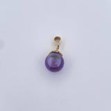 Pendant Bead 2.25gr / 2.3cm / 18K Yellow Gold &