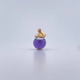 Pendant Bead 2.25gr / 2.3cm / 18K Yellow Gold &