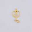 Stethoscope Pendant 1.15g / 3/4 in 18K Yellow Gold