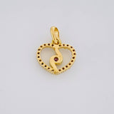 Dije Silueta Espiral 0.9g / 1/2 in Oro Amarillo 18K