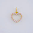 Dije Silueta Corazon 0.65g / 1/2 in Oro Amarillo 18K