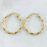 Candongas Amber 1.9gr / 3cm / Oro 18K