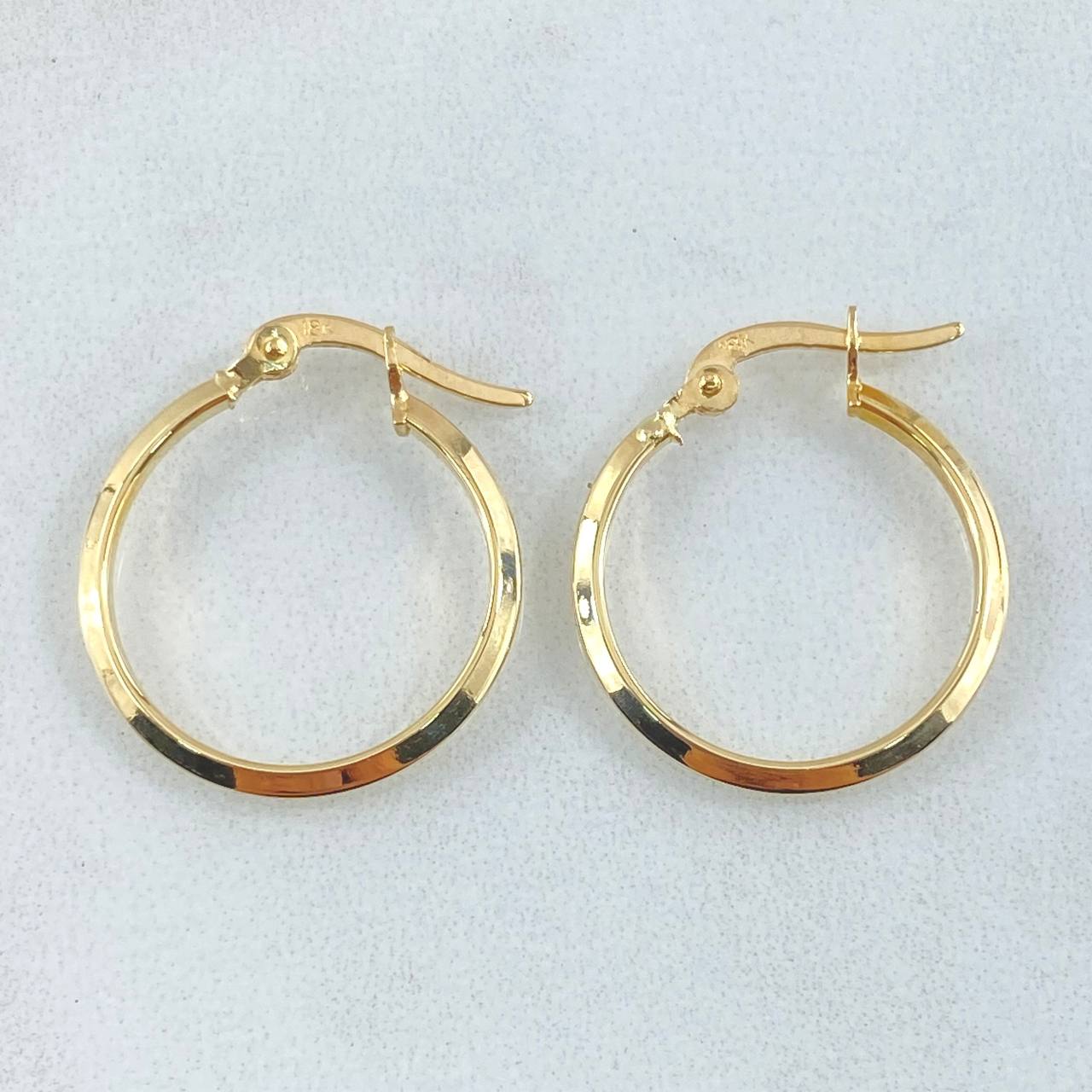 Clau Hoop Earrings 1.8gr / 18K Gold