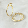 Candongas Clau 1.15gr / 2.3cm / Oro Amarillo 18K *