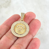 Pendant Crown Medal 6.15gr / 3.5cm (1.4in) / 18K Gold ©