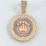 Pendant Crown Medal 6gr / 3.5cm / 18K Gold ©