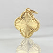 Dije Trebol 2.15gr / 2.2cm / Oro 18K