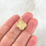 Dije Trebol 2.15gr / 2.2cm / Oro 18K