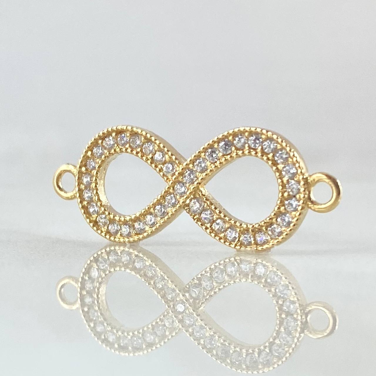 Herraje Infinito 1.4gr / 2.5cm / Oro 18K